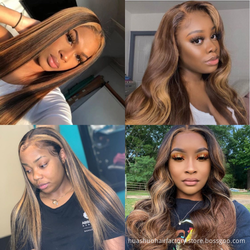 3 Tone Color Ombre Mixed Extensions Velvet Blonde Bright Human Colored Brazilian Hair Weave